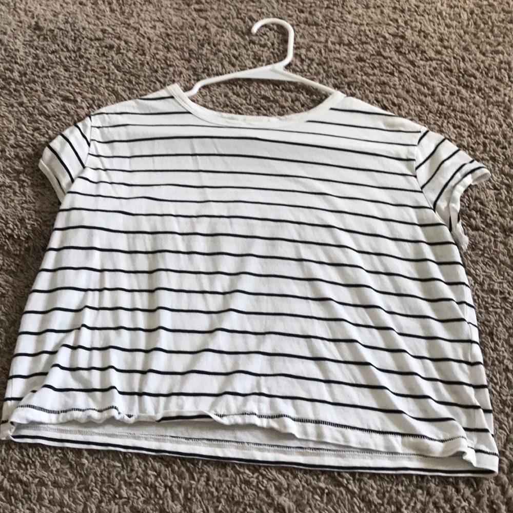 Stripped crop top